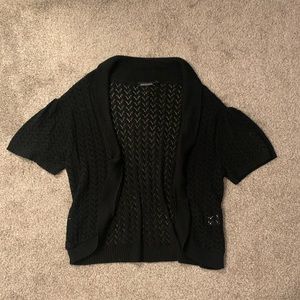 Black Knit Shrug